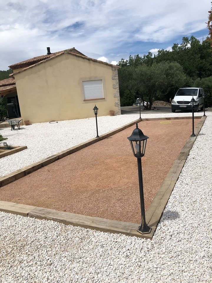 Terrain de pétanque