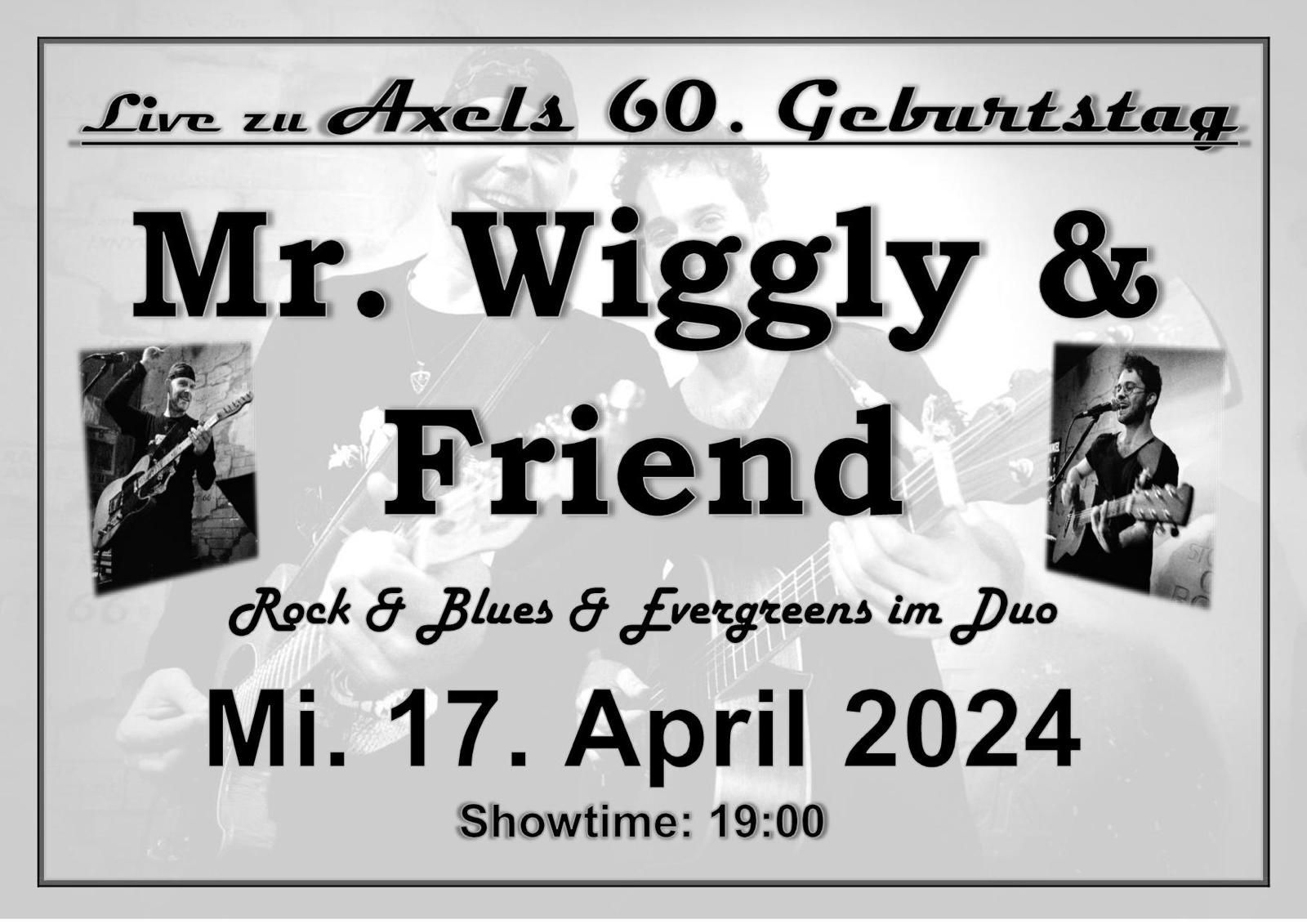 17.04.2024 | Livemusik von Mr. Wiggly & friend im Lorenz | Lorenz Bar