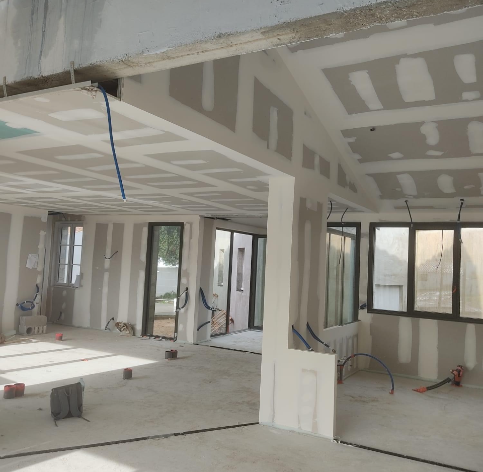 Cloisons et faux plafonds