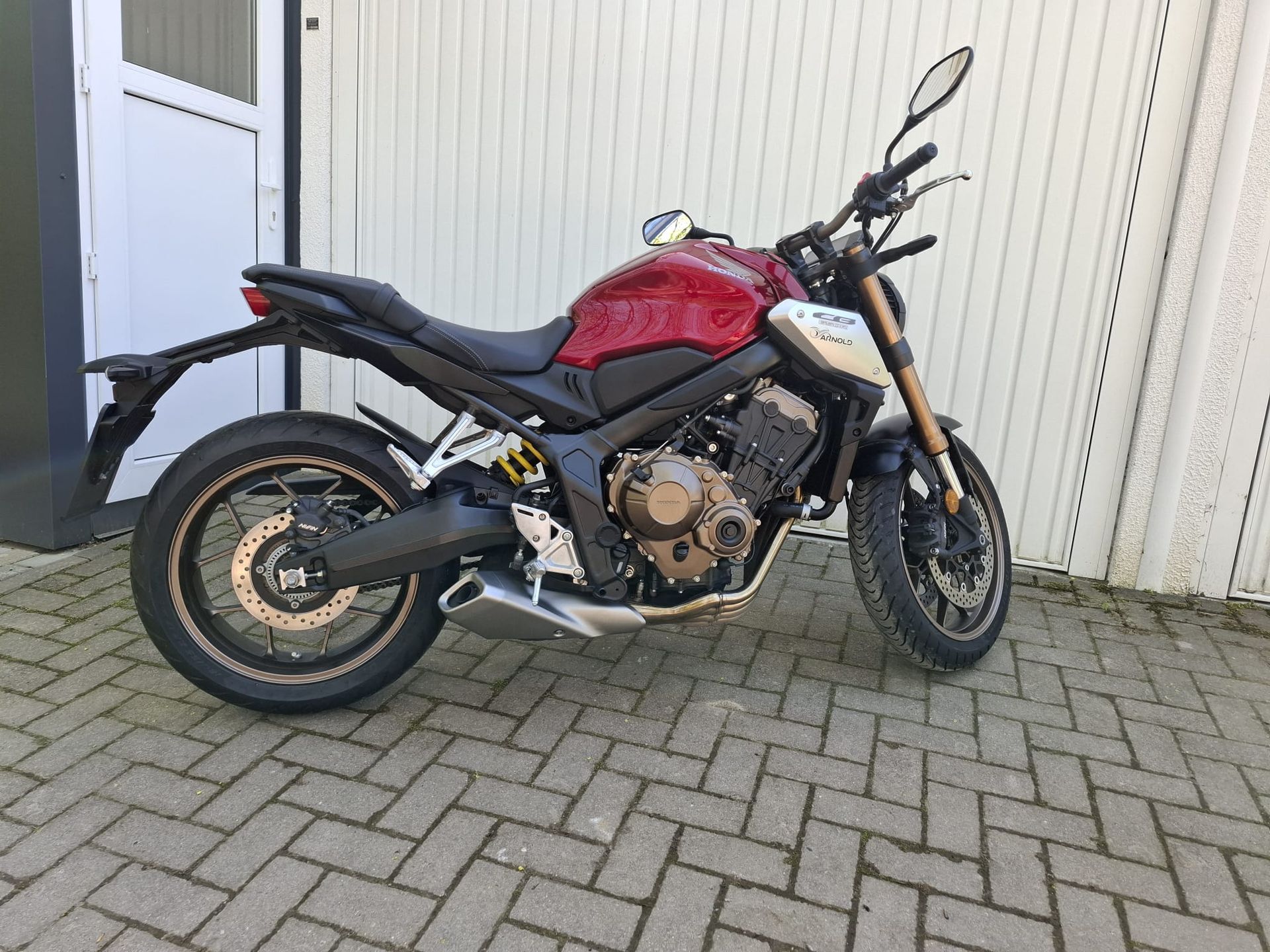 Motorrad Schwarz