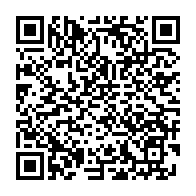 Ein quadratischer, schwarz-weißer QR-Code.