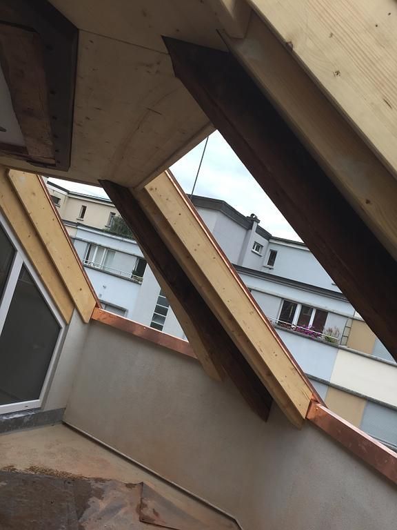 Terrasse sur le toit à Bienne