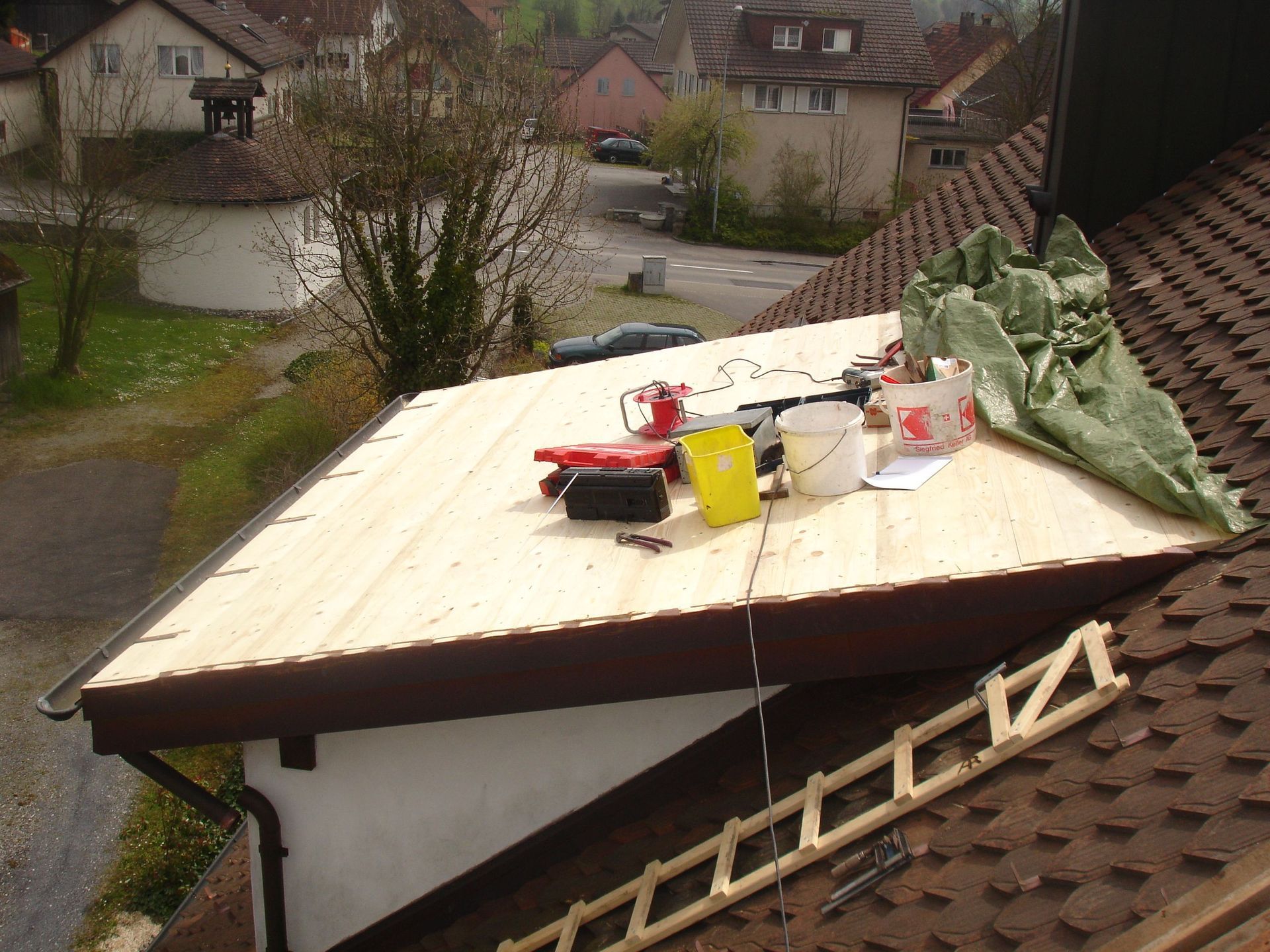 Arbeiten - Bossert Roger Bauspenglerei / Flachbedachungen