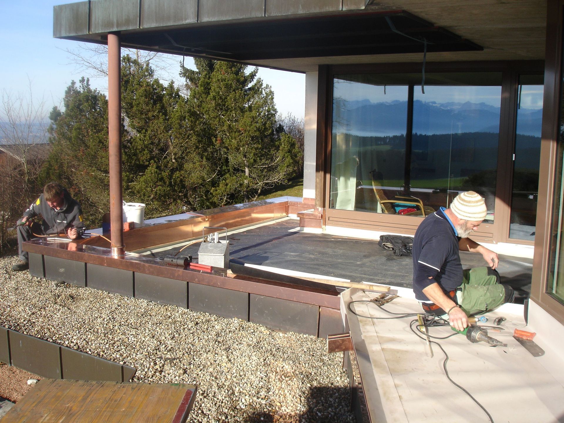 Arbeiten - Bossert Roger Bauspenglerei / Flachbedachungen