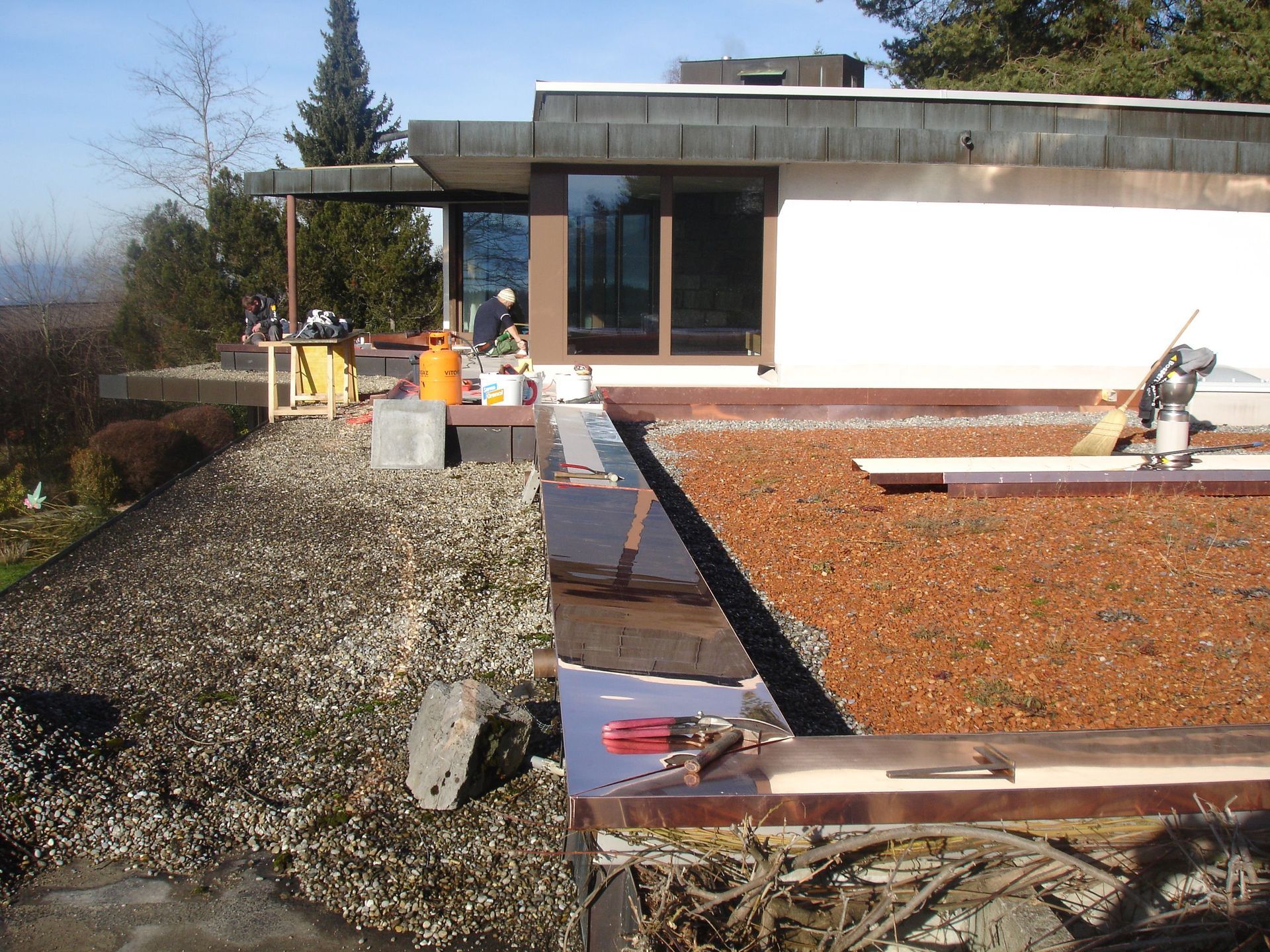 Arbeiten - Bossert Roger Bauspenglerei / Flachbedachungen