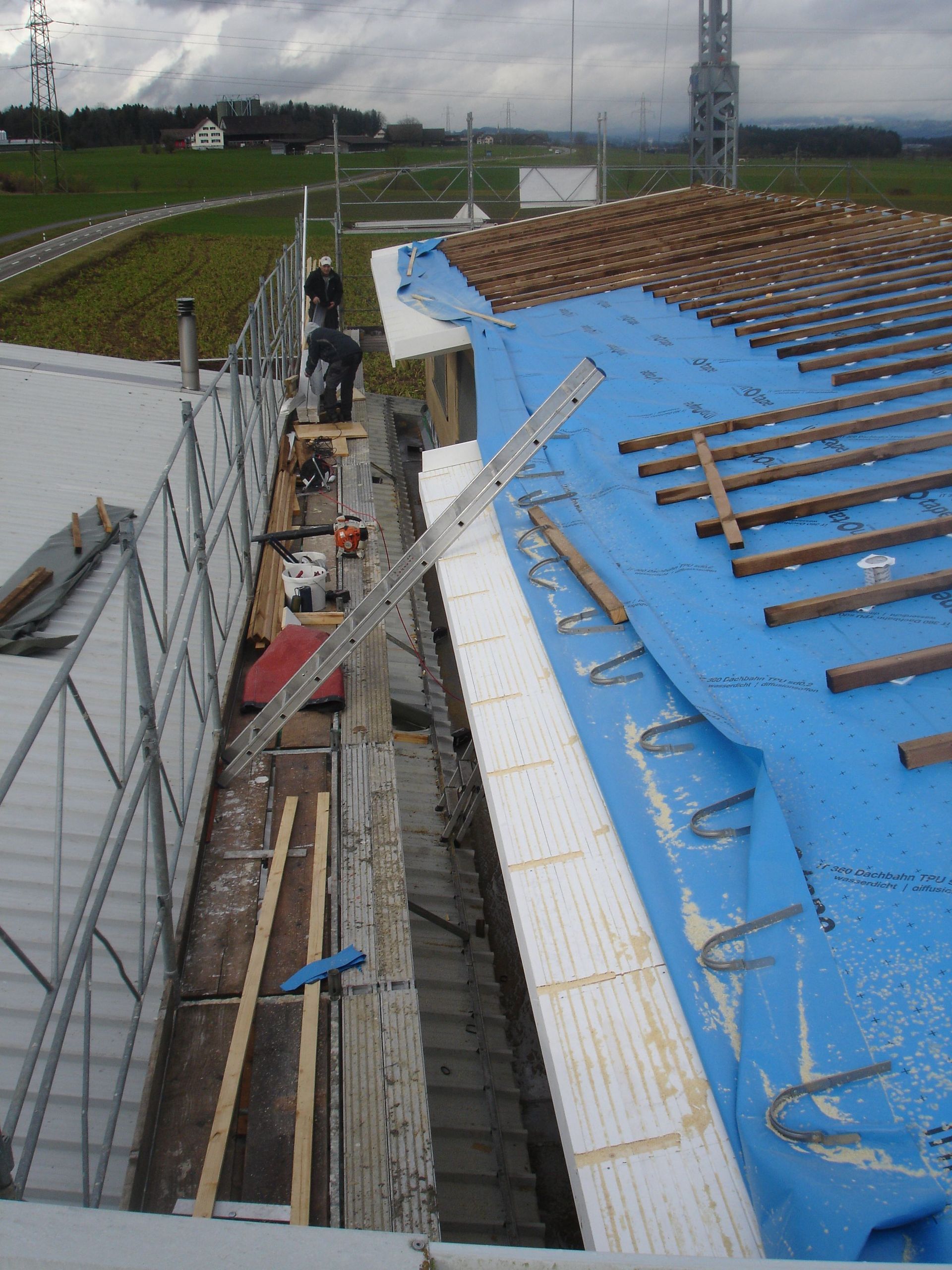 Arbeiten - Bossert Roger Bauspenglerei / Flachbedachungen