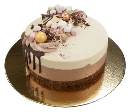 Glutenfri dubbel chokladostkaka