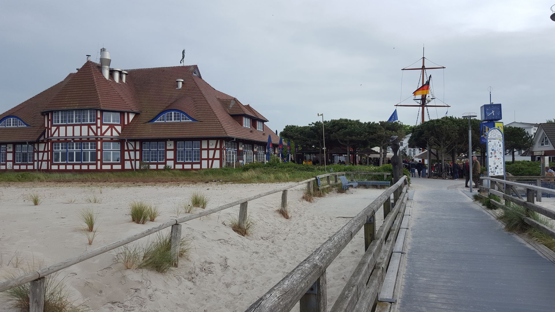 Kurhaus, Seebrücke, Tauchglocke, Strand, Unterhaltung, Tourismuszentrum