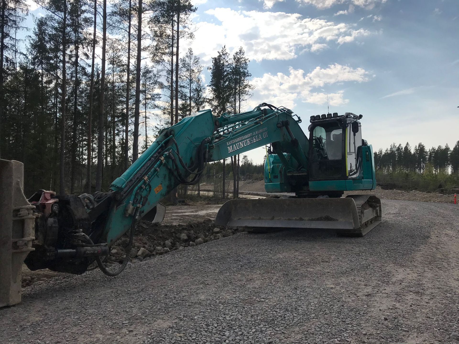 maanrakennusmaunuksela