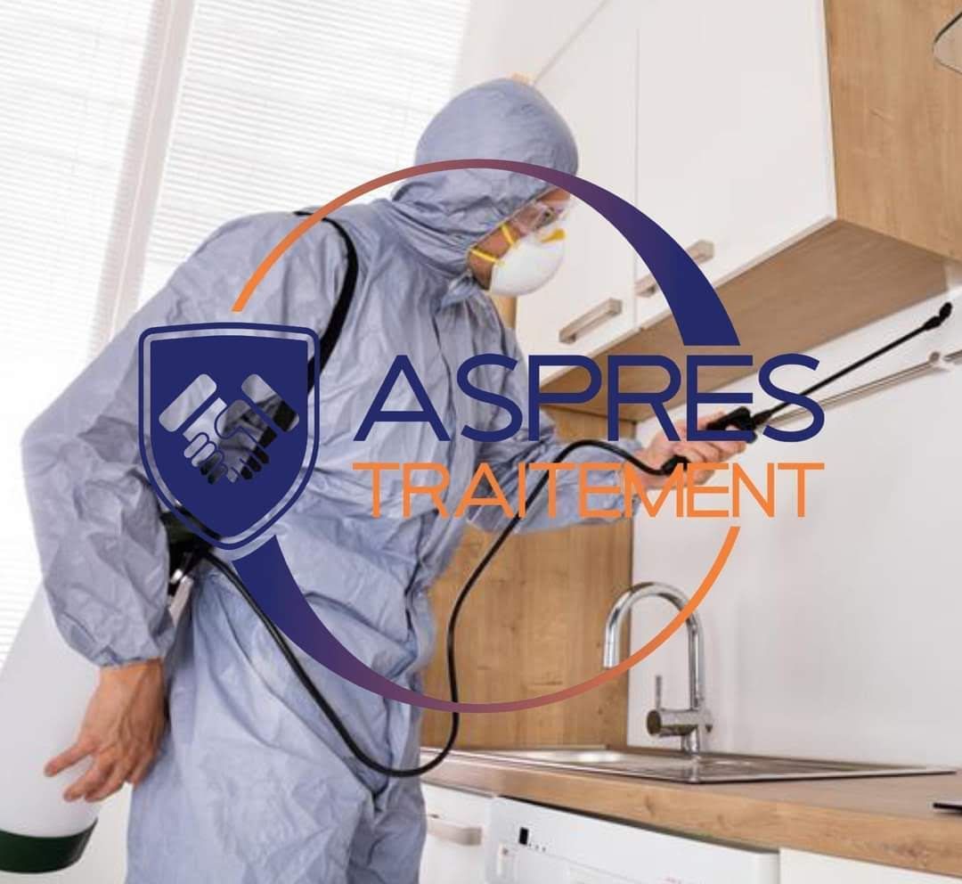 Logo de l'entreprise ASPRES TRAITEMENT et un spécialiste