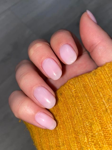 Baby boomer sur ongles naturels