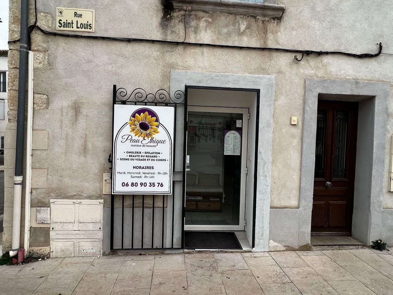 Entrée de Institut Peau'Éthique