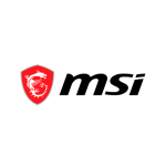 Logotipo de MSI: escudo rojo con dragón y 