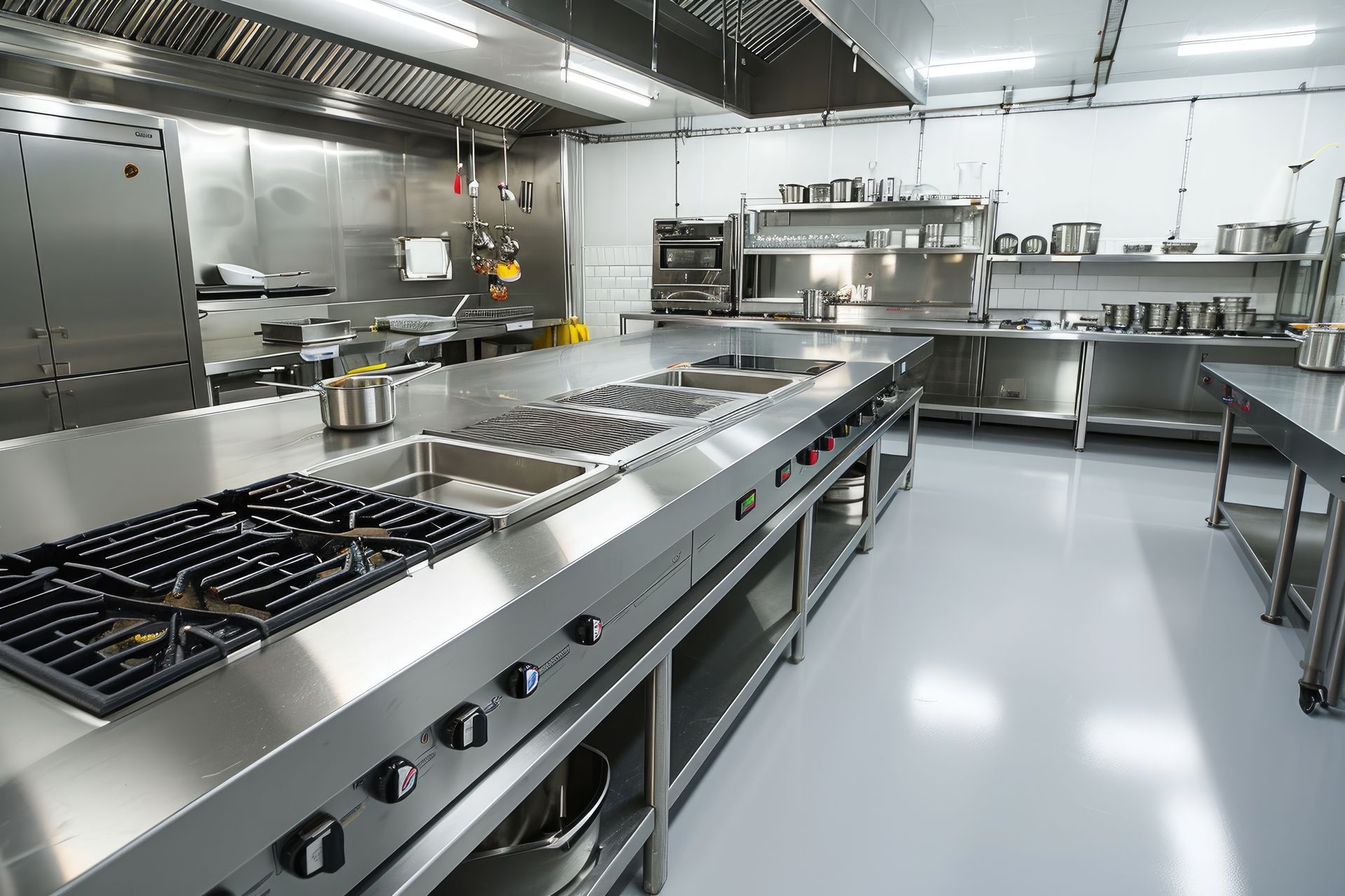 Cuisine de restaurant toute propre
