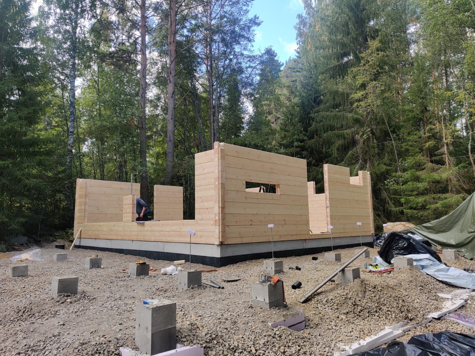 Uudisrakentamista alusta alkaen