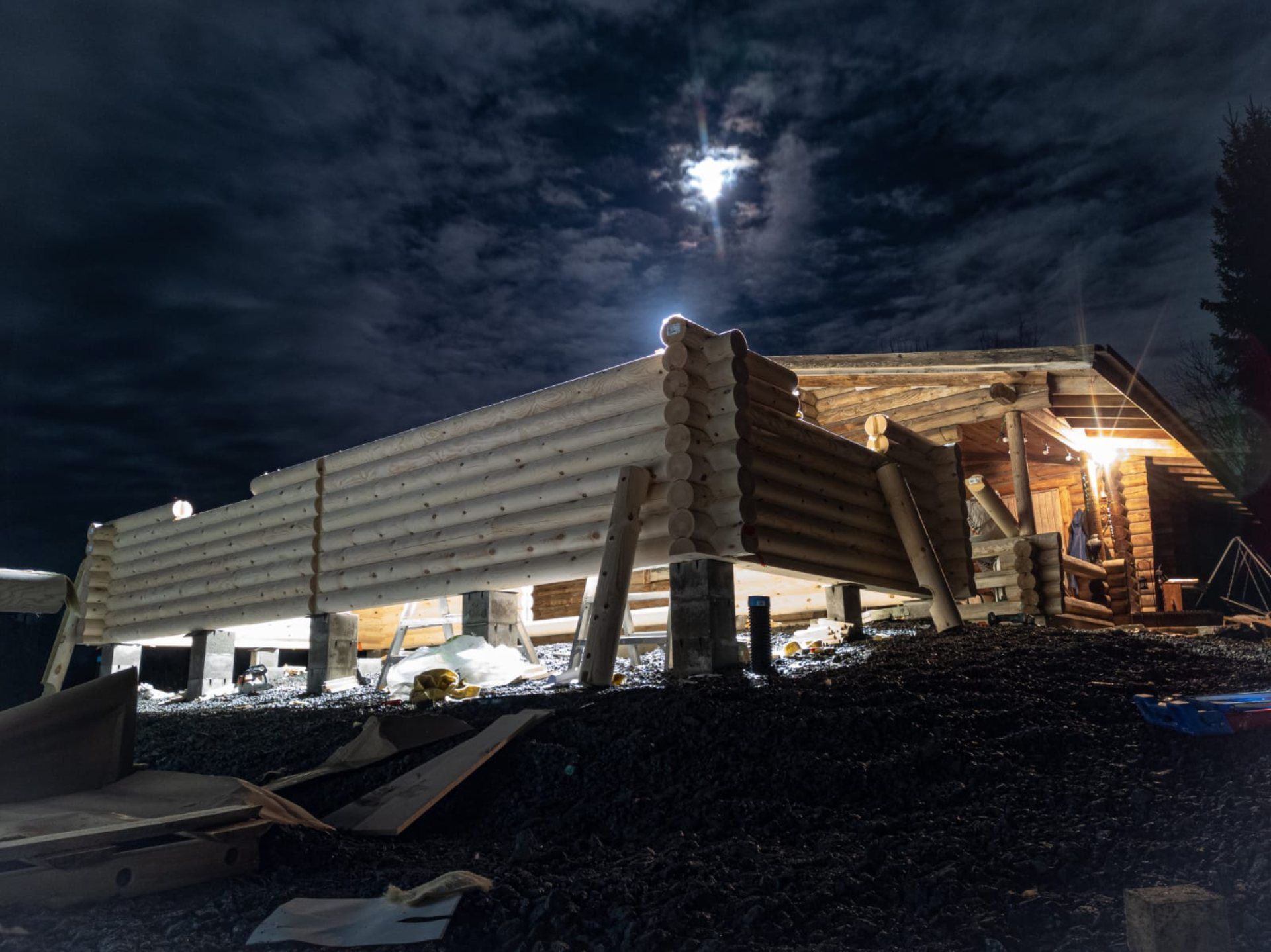 Puunkaadot ja kirvesmiehen työt