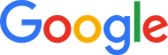 Google-Logo in Blau, Rot, Gelb und Grün.