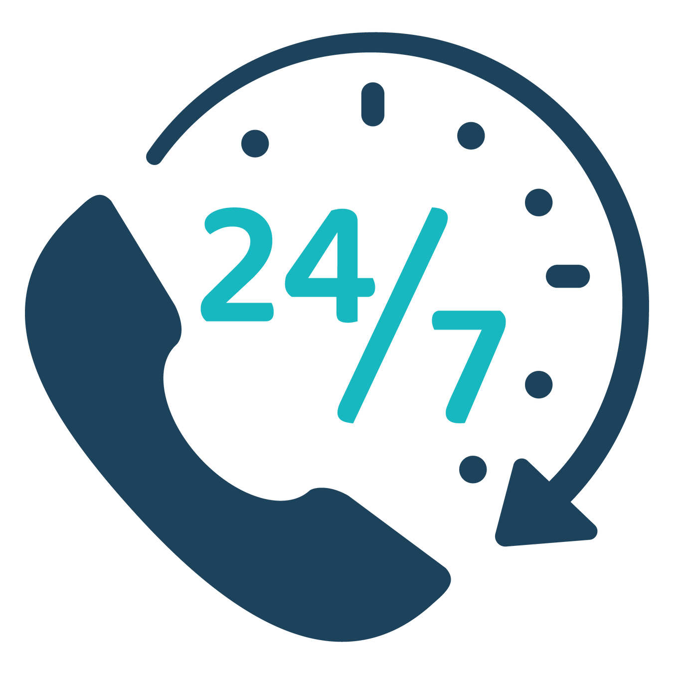 Service 24 heures sur 24