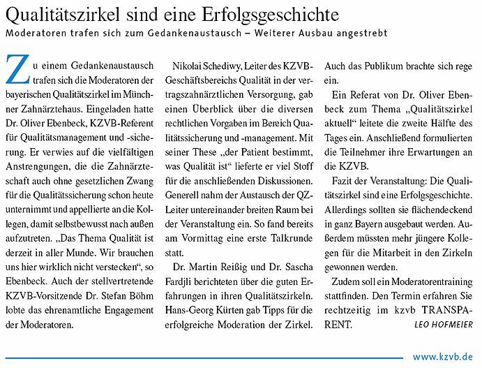 Dr. med. dent. J. Schneider