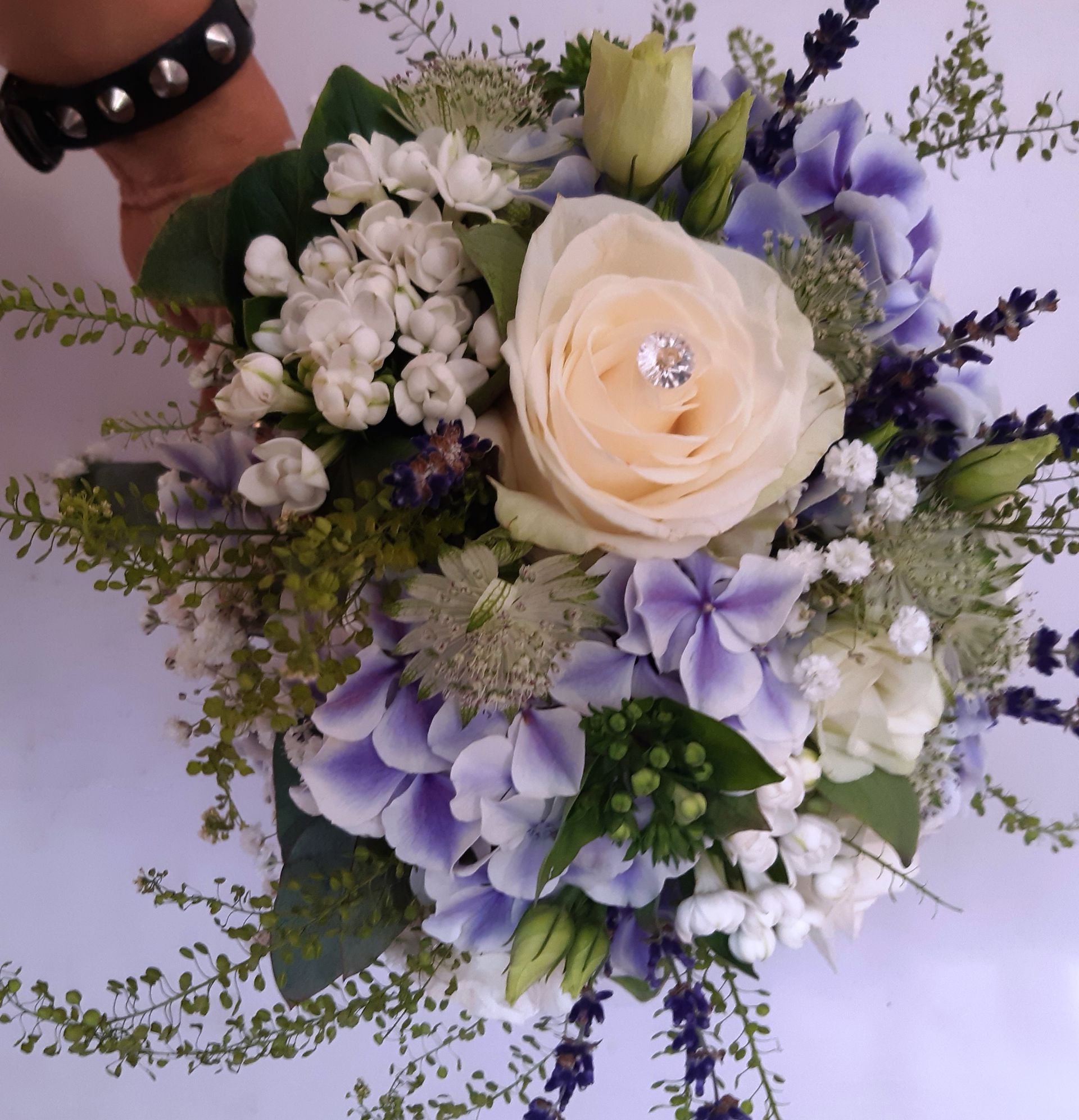 Bouquet de mariée chic