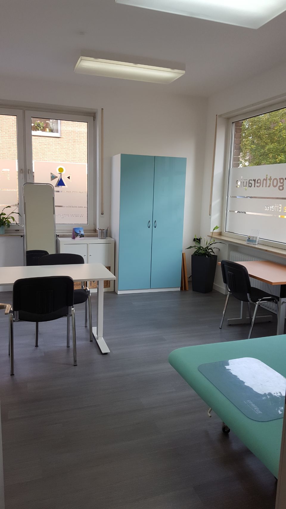 Behandlungszimmer Praxis für Ergotherapie Melanie Effertz