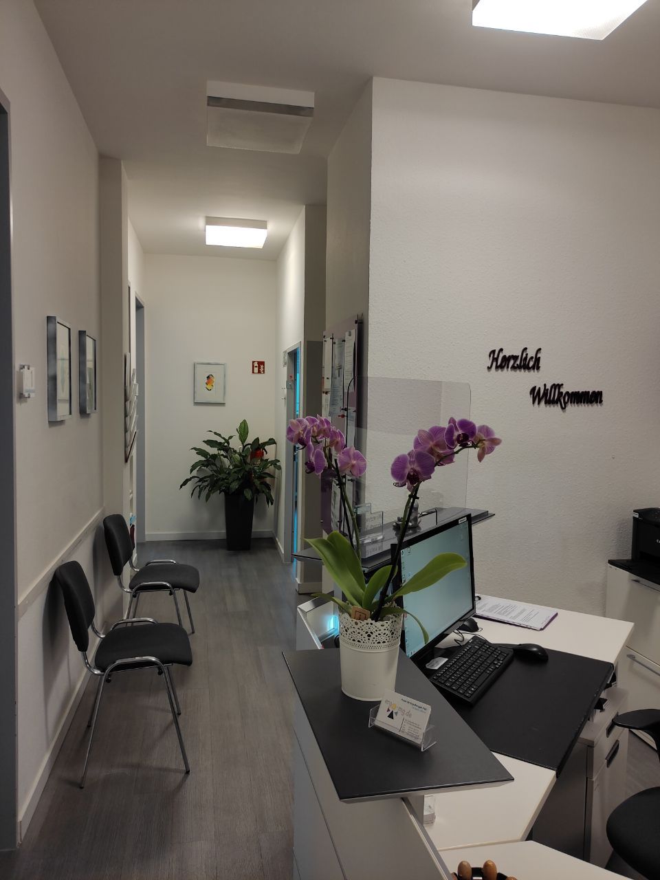 Empfang Praxis für Ergotherapie Melanie Effertz