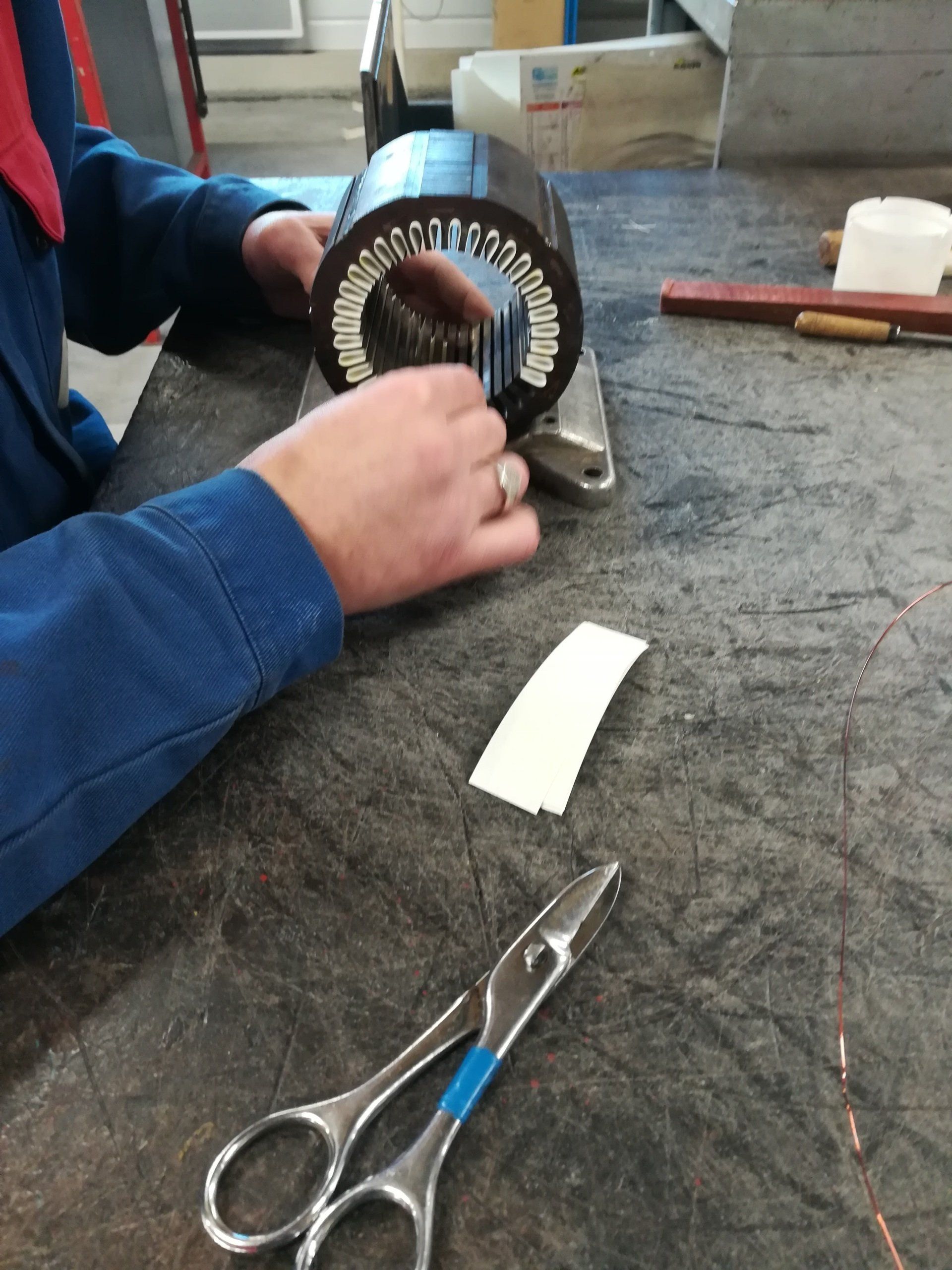Isolation stator