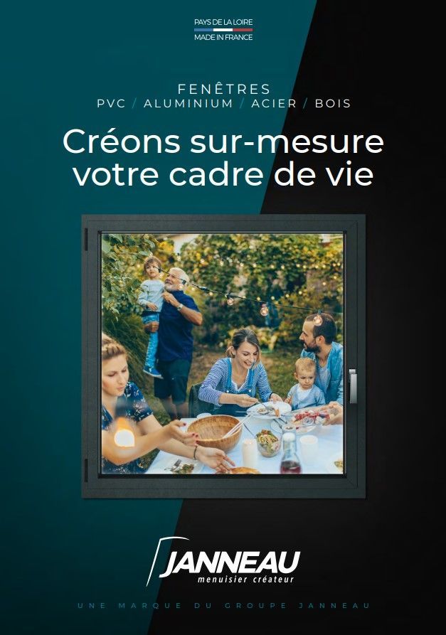 Brochure des fenêtres JANNEAU