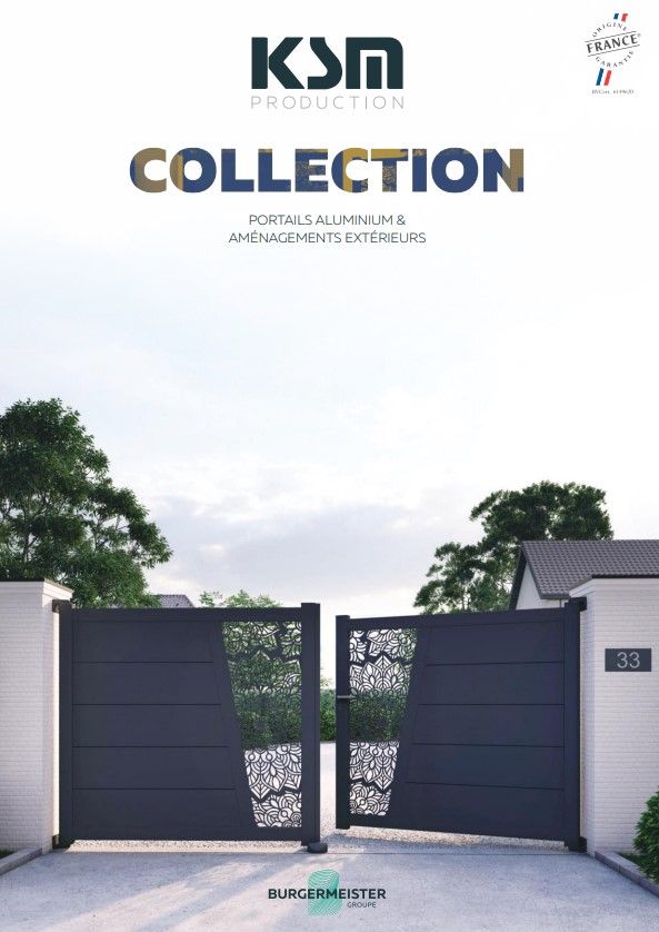 Brochure de portails de la collection KSM