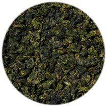 Nahaufnahme von Oolong, auf weissen Hintergrund.