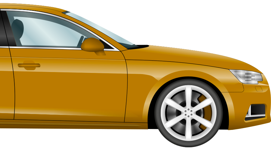 Coche Dorado