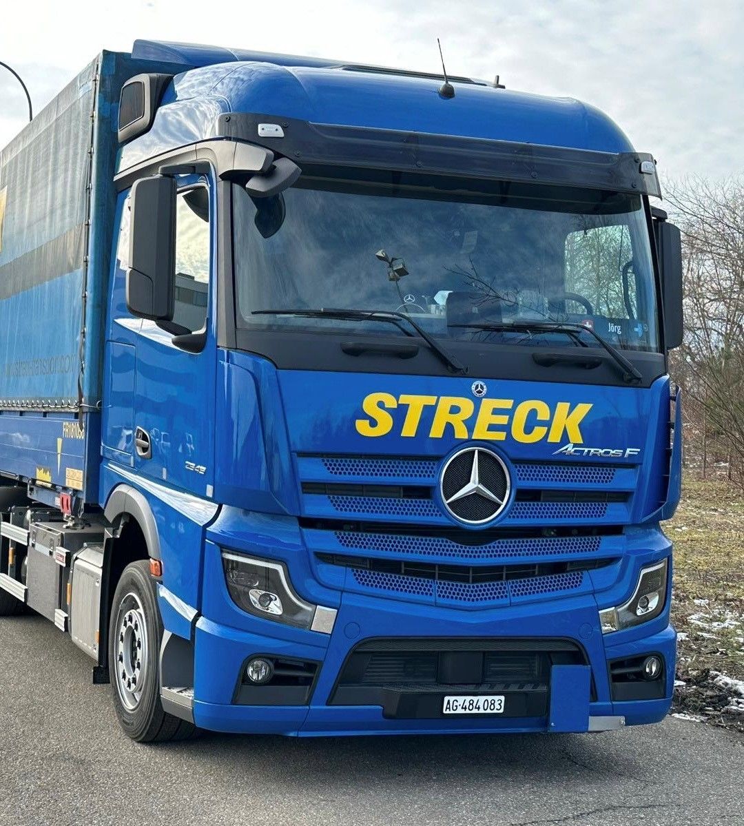 Energy Transport AG LKW mit Schüttgut