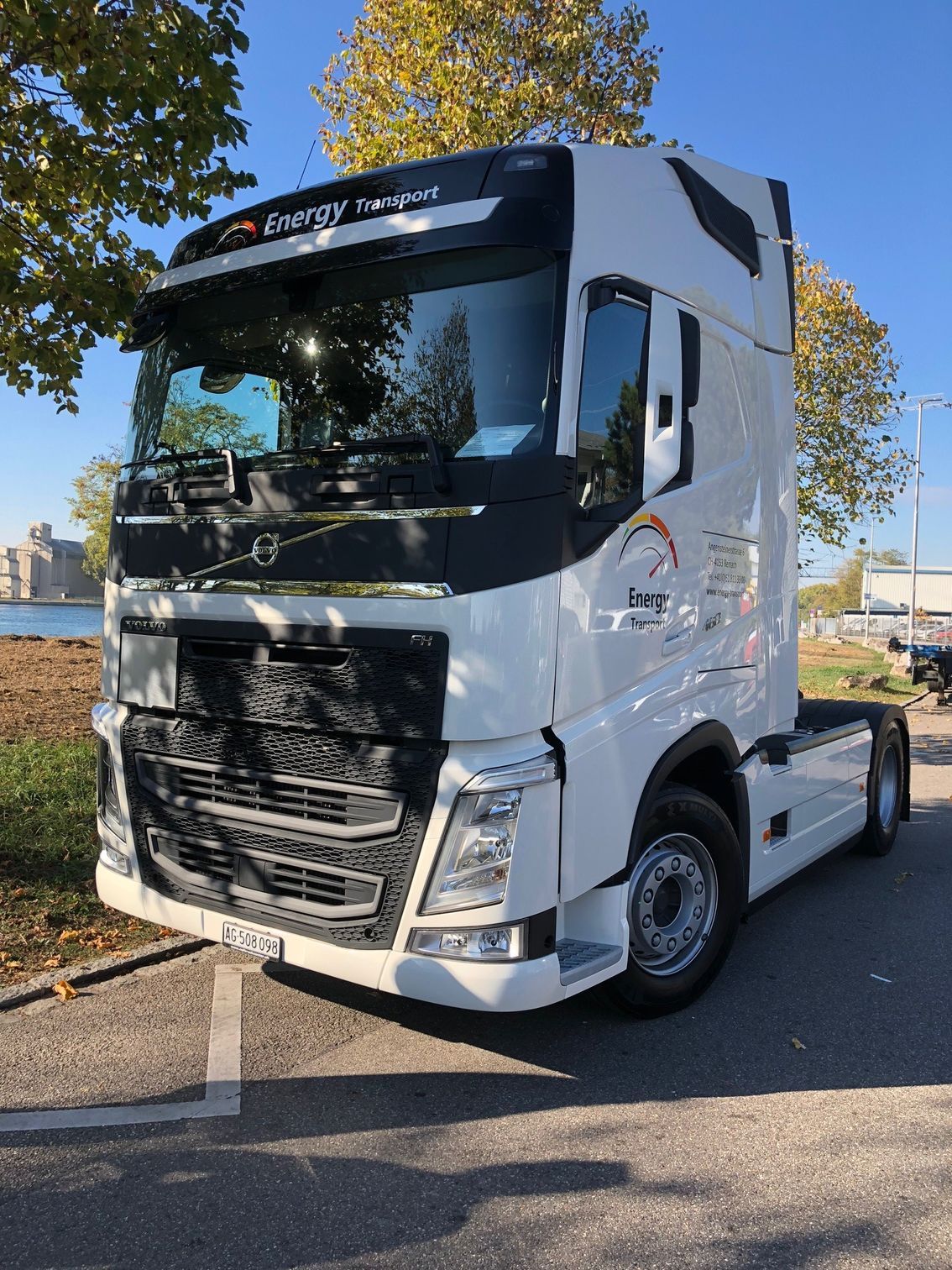Energy Transport AG LKW weiß