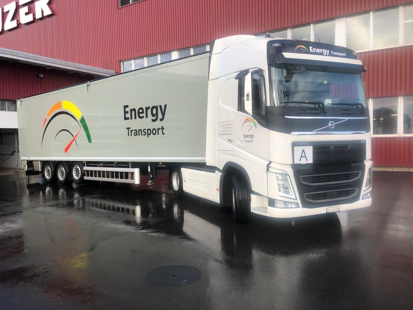 Energy Transport AG kleiner PKW-Anhänger