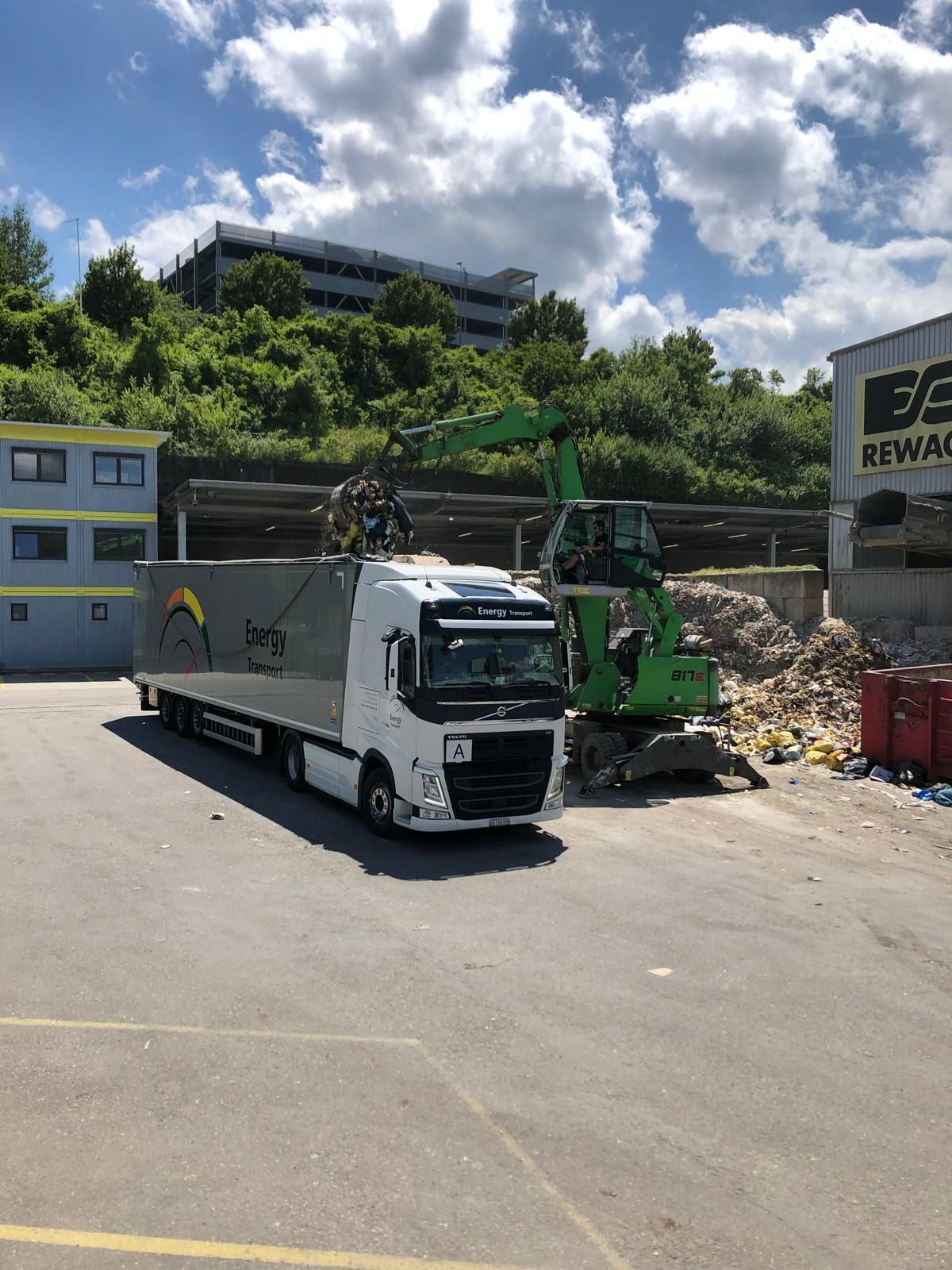 Energy Transport AG LKW Abfalltransport