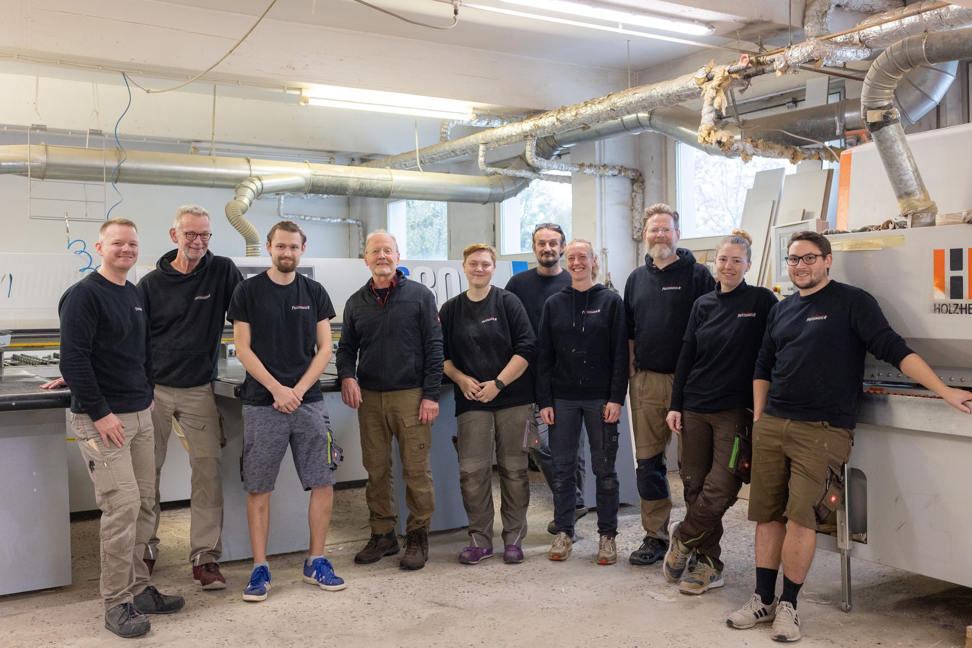 Team der Tischlerei Fritzemeier GmbH