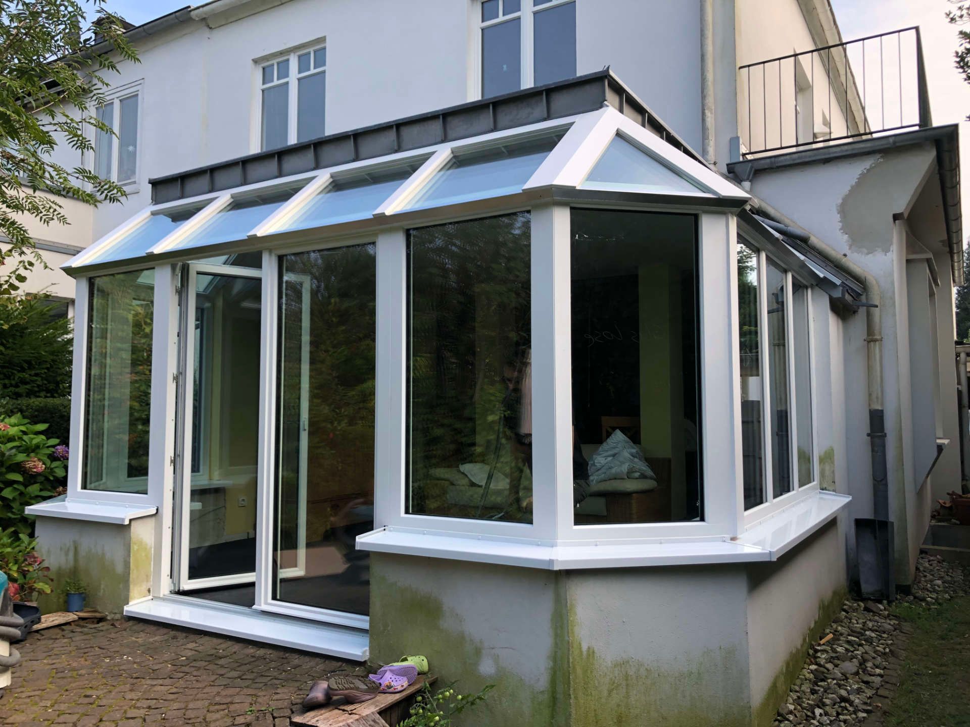 Wintergarten neue Terrassentür