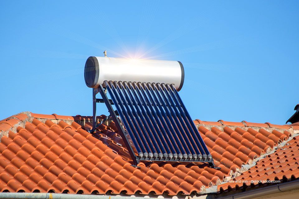 Dach mit Solaranlage der Ing.-Büro B. Rupprecht GmbH