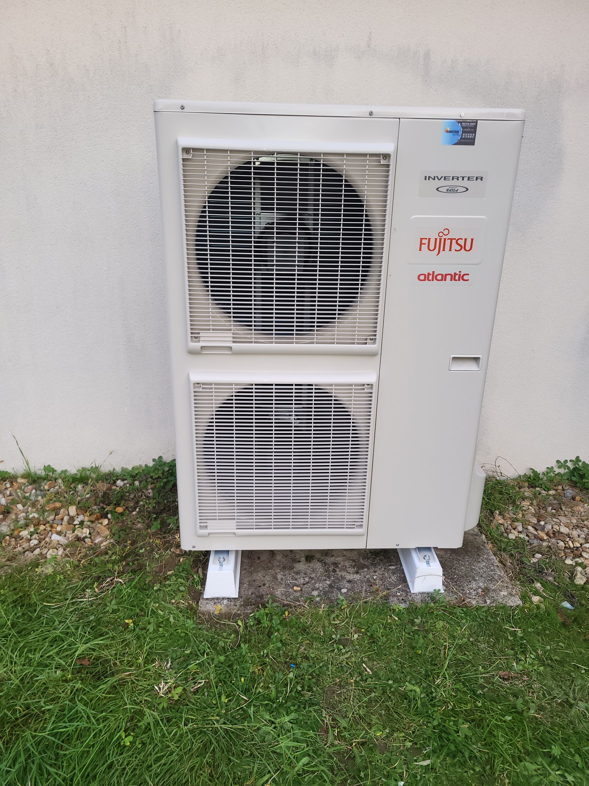 Pose de pompe à chaleur air-eau