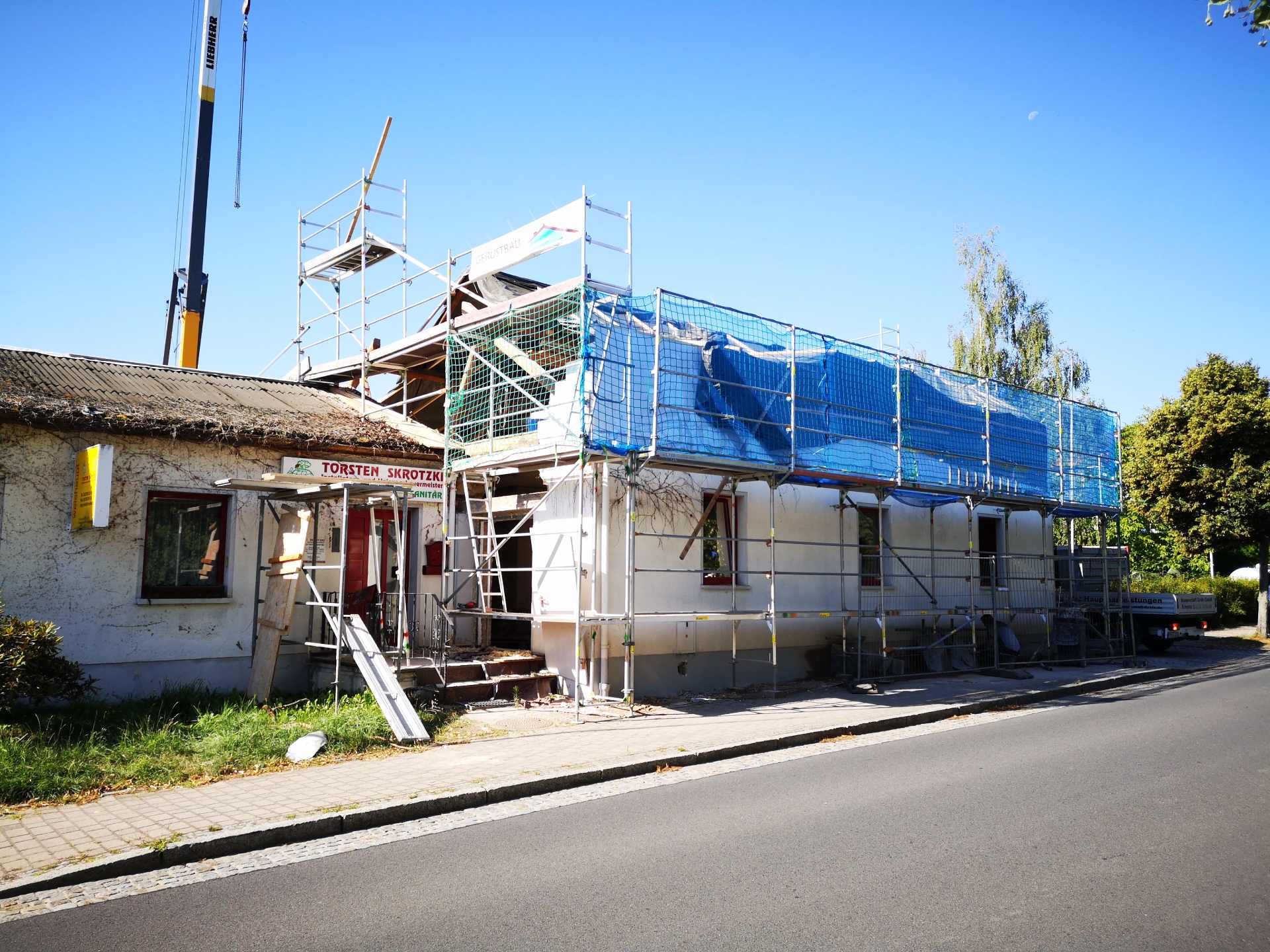 Bild einer Baustelle