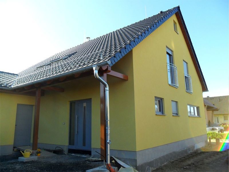 Bild von Baustelle eines Hauses