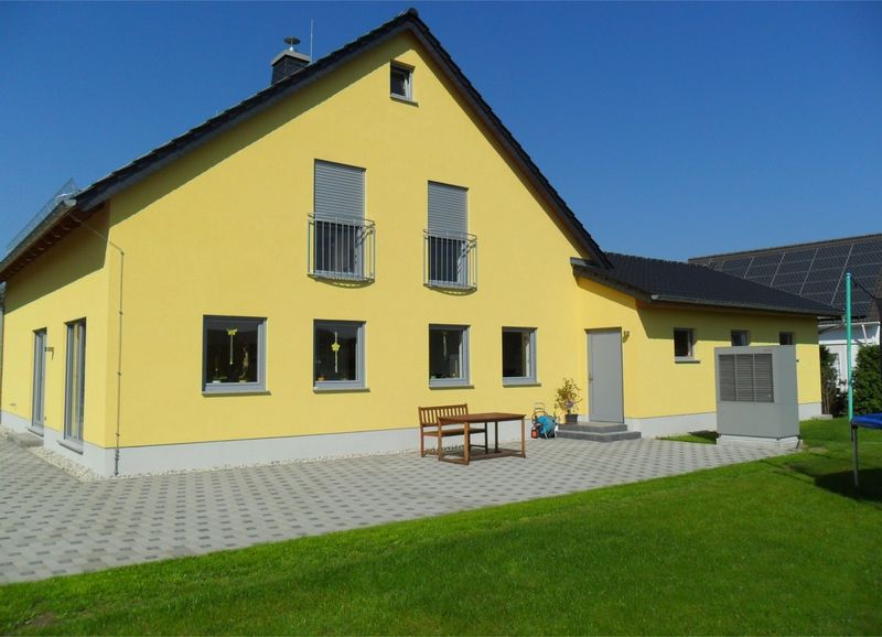 Bild von Baustelle eines Hauses