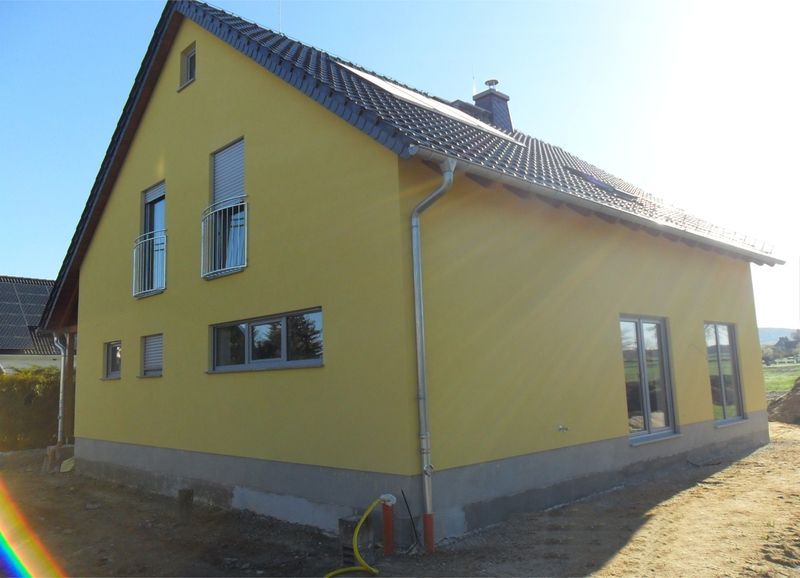 Bild von Baustelle eines Hauses