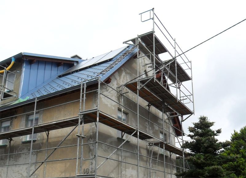 Bild von Baustelle eines Hauses