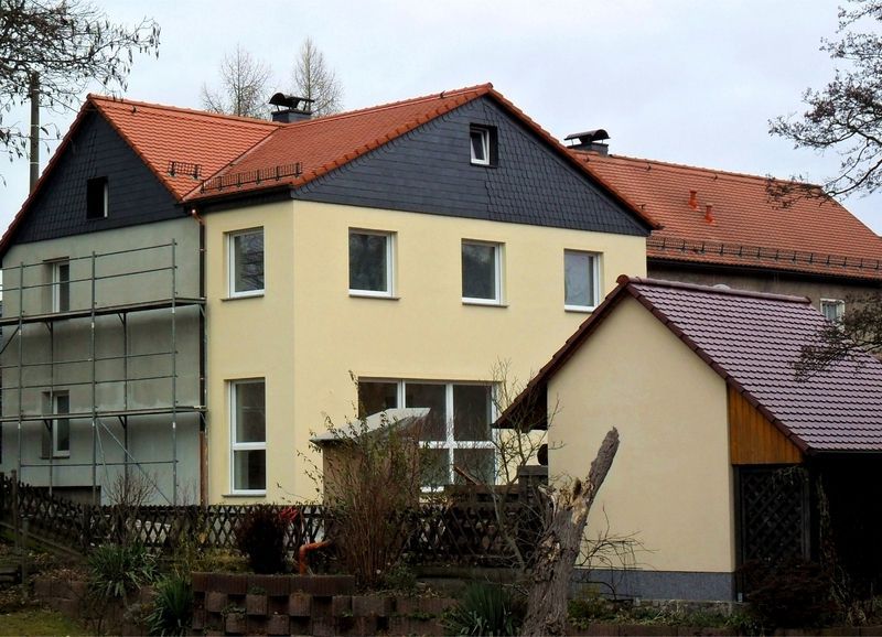 Bild von Baustelle eines Hauses