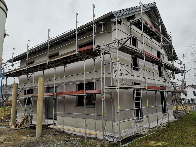 Bild von Baustelle Haus