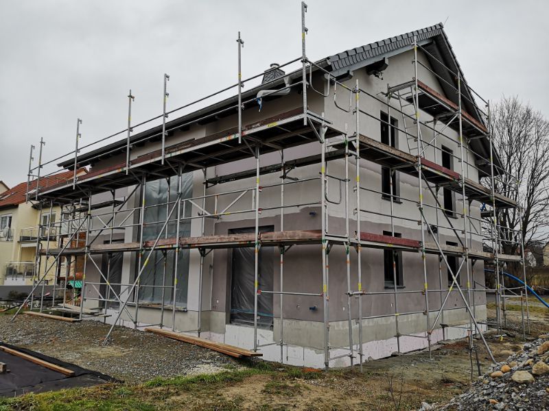 Bild von Baustelle Haus