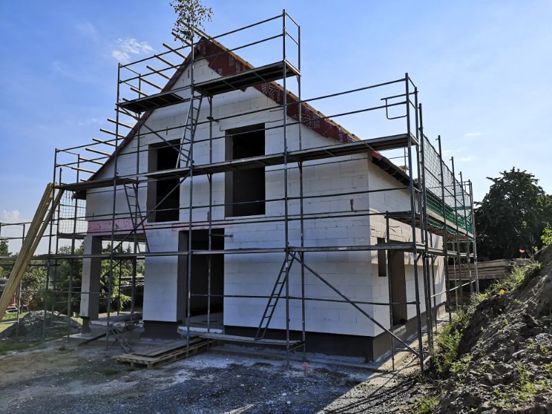 Bild von Baustelle Haus