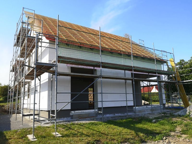 Bild von Baustelle Haus