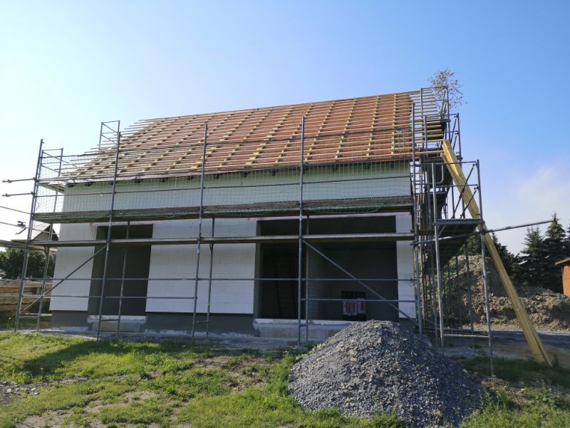 Bild von Baustelle Haus